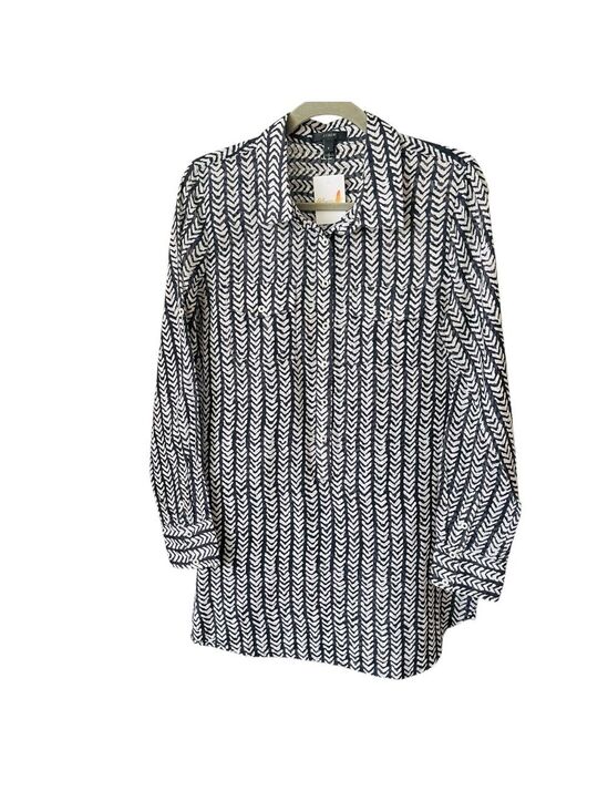 J. Crew Tops - J. Crew Abstract Print Tunic Top
